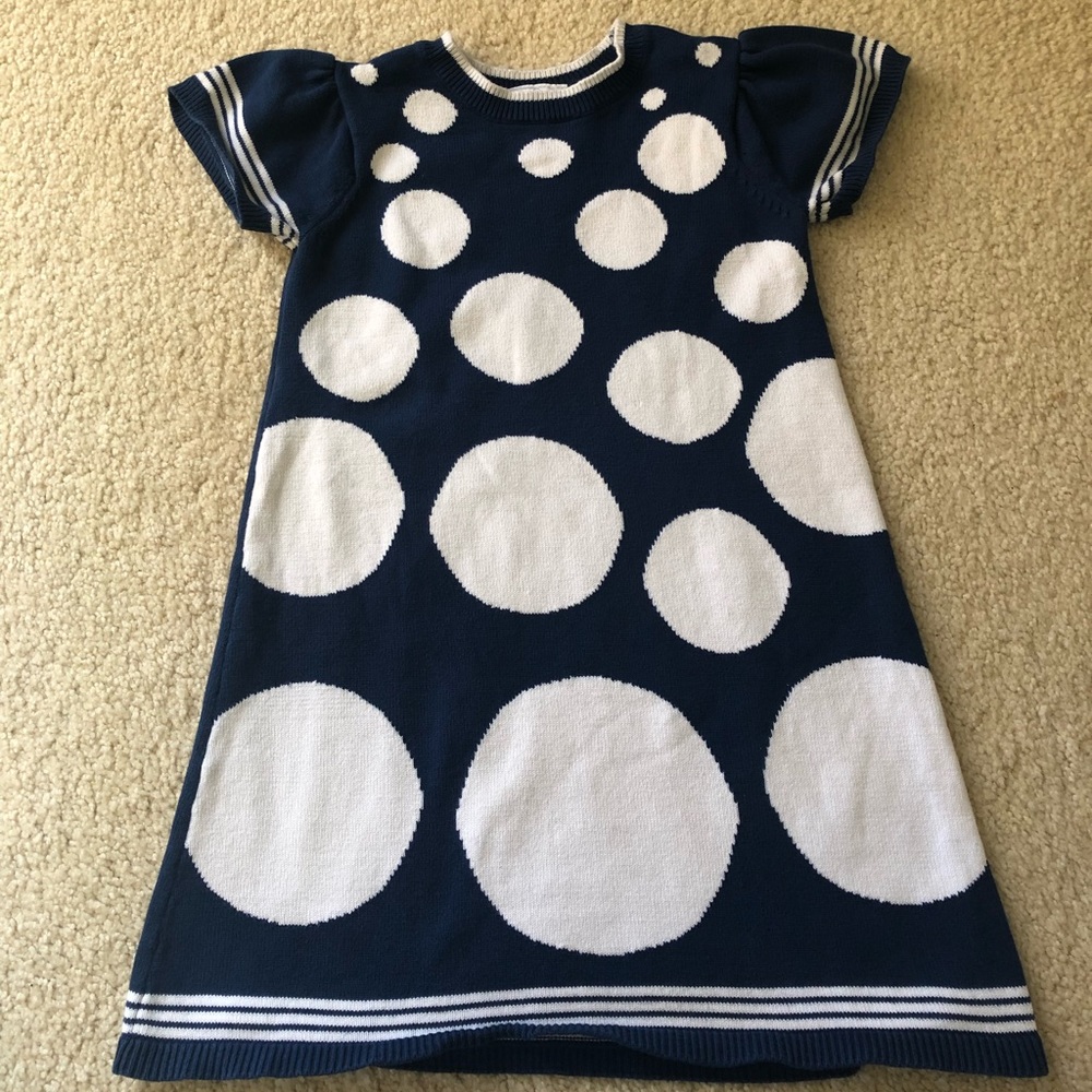 Hanna Andersson Polka Dot Dress Sz 5